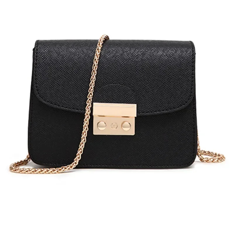 New trendy women's fashion bag, small square bag, shoulder chain bag, women's bag wholesale, leather goods star with the same style