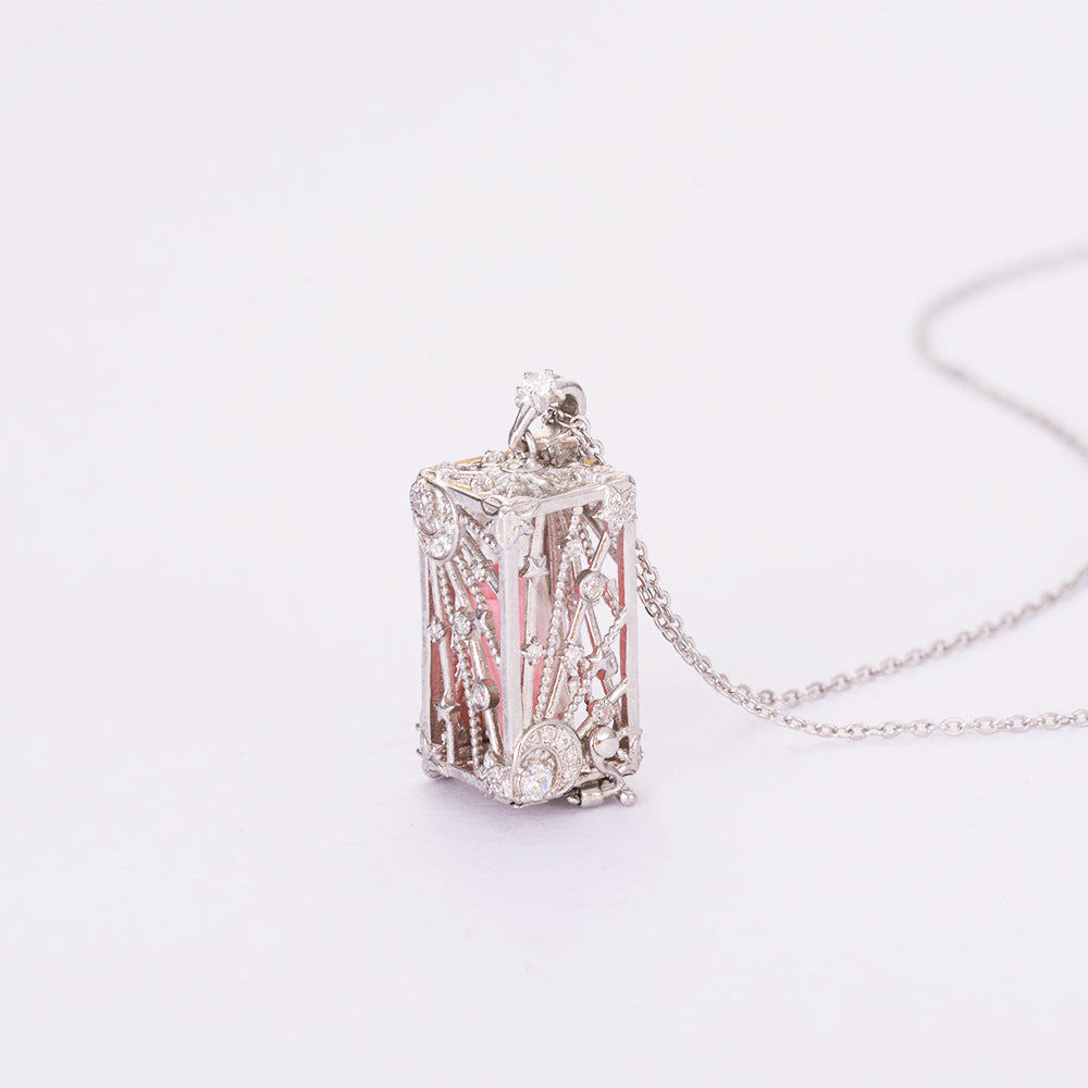 Enclosed Message in Bottle Necklace